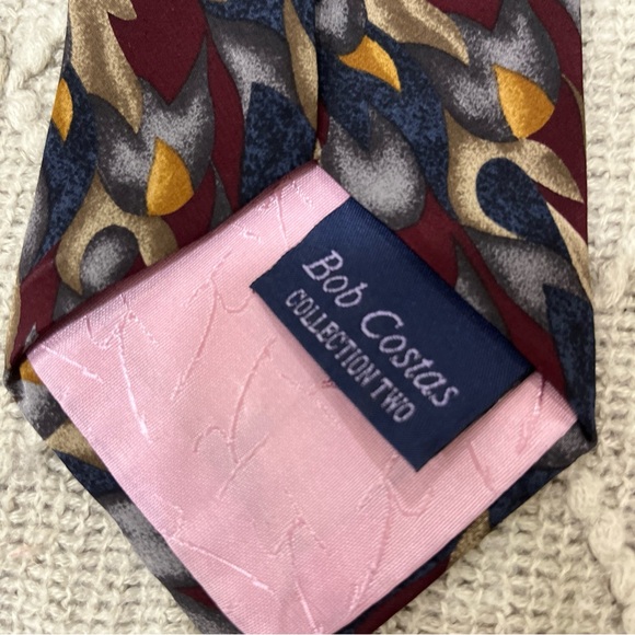 Jimmy V -Jim Valvano Bob Costas Collection Two 100% Silk Tie - Picture 4 of 7